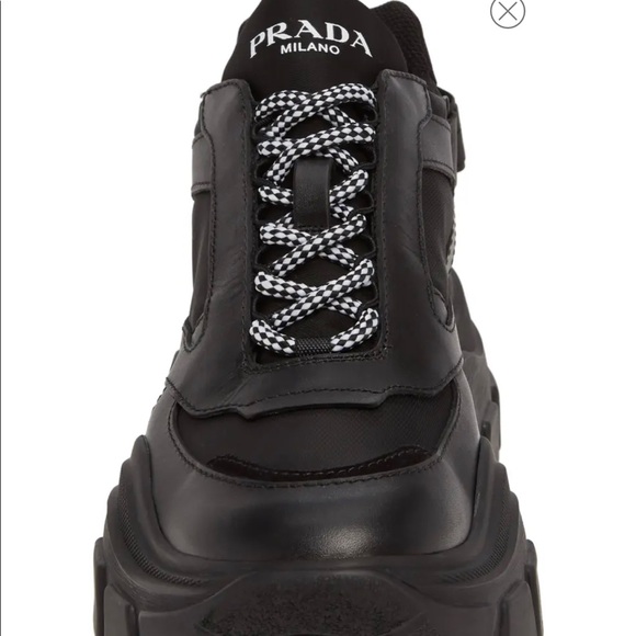 Men Prada Nevada Boot (black) - Picture 4 of 14
